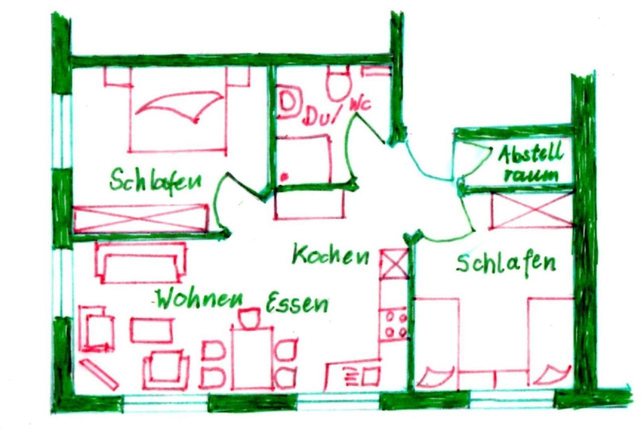 Appartamento Haflingerhof Galster Markt Taschendorf Esterno foto